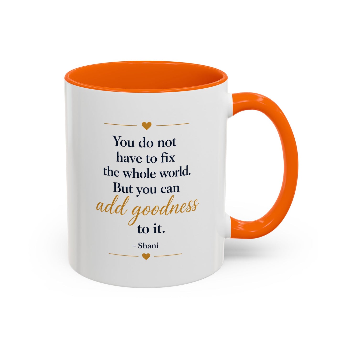Positivity Accent Coffee Mug