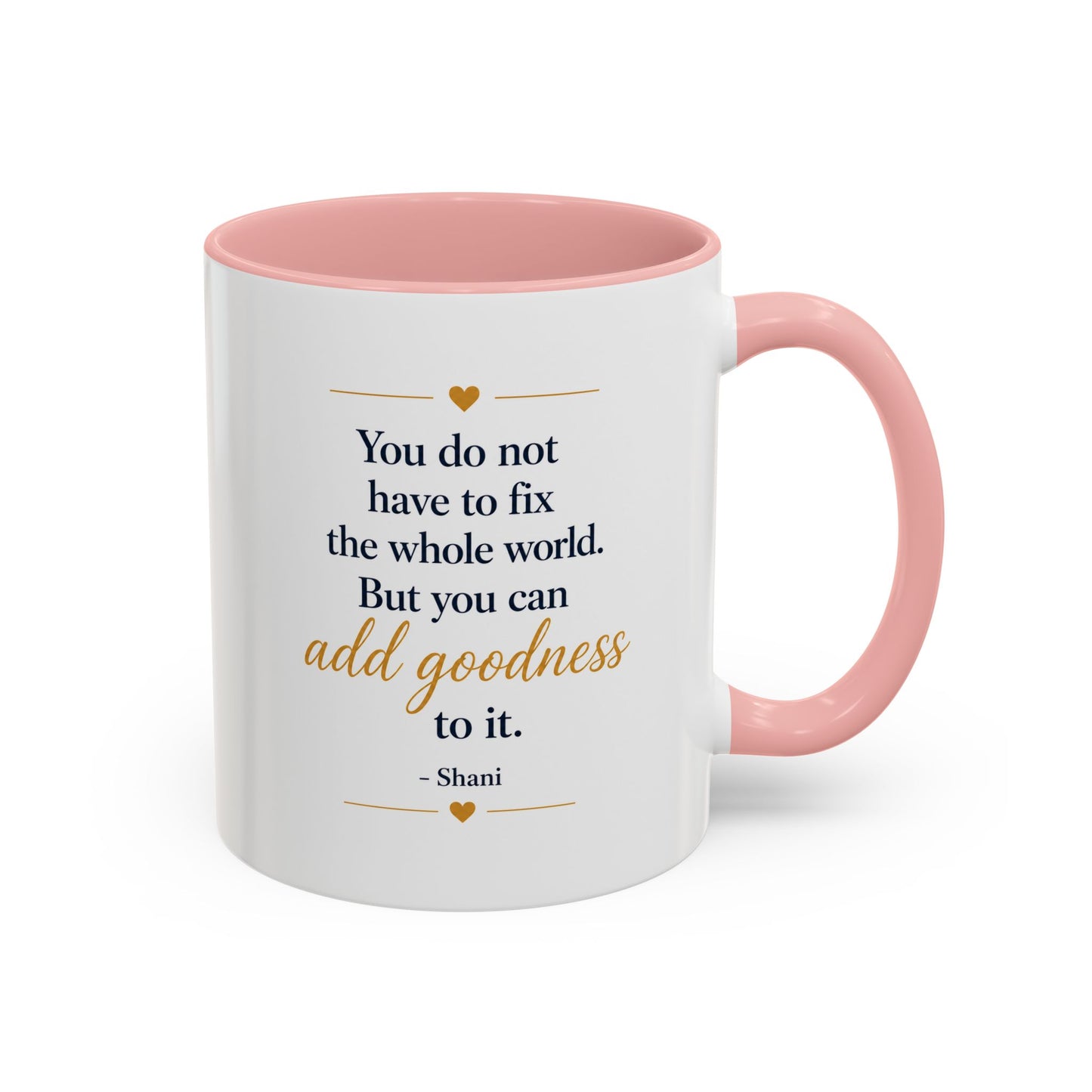 Positivity Accent Coffee Mug