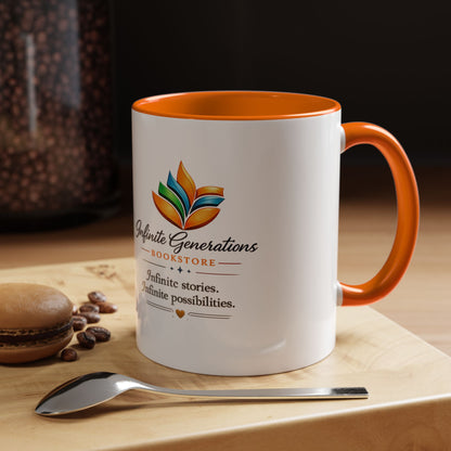 Infinite Generations Bookstore Coffee Mug