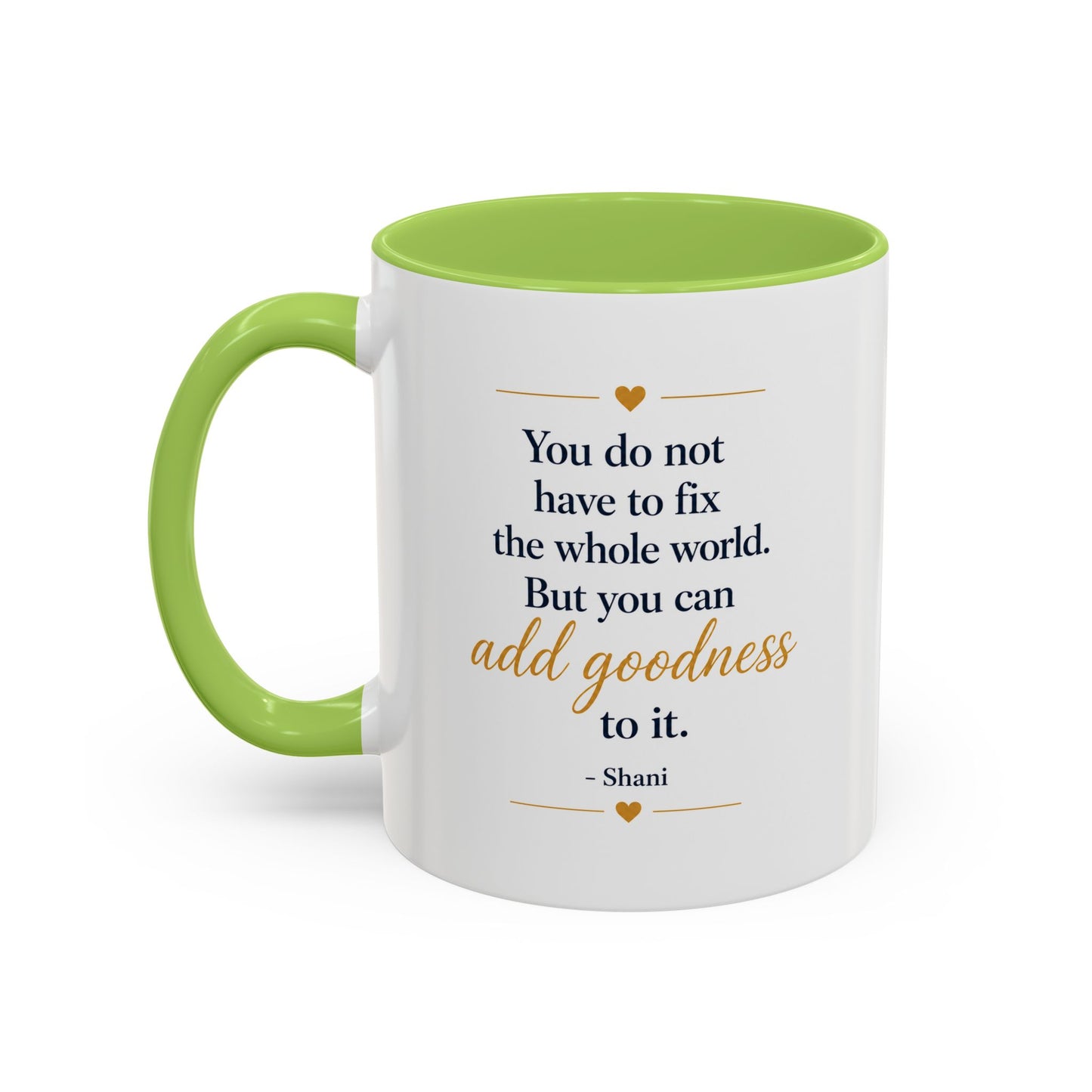 Positivity Accent Coffee Mug