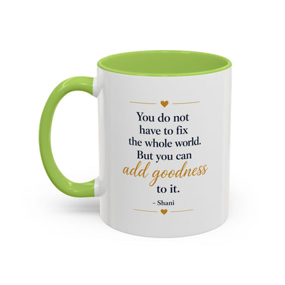 Positivity Accent Coffee Mug