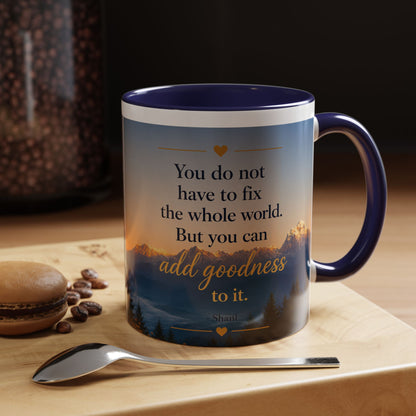 Mountain Sunrise Accent Coffee Mug (11, 15oz)