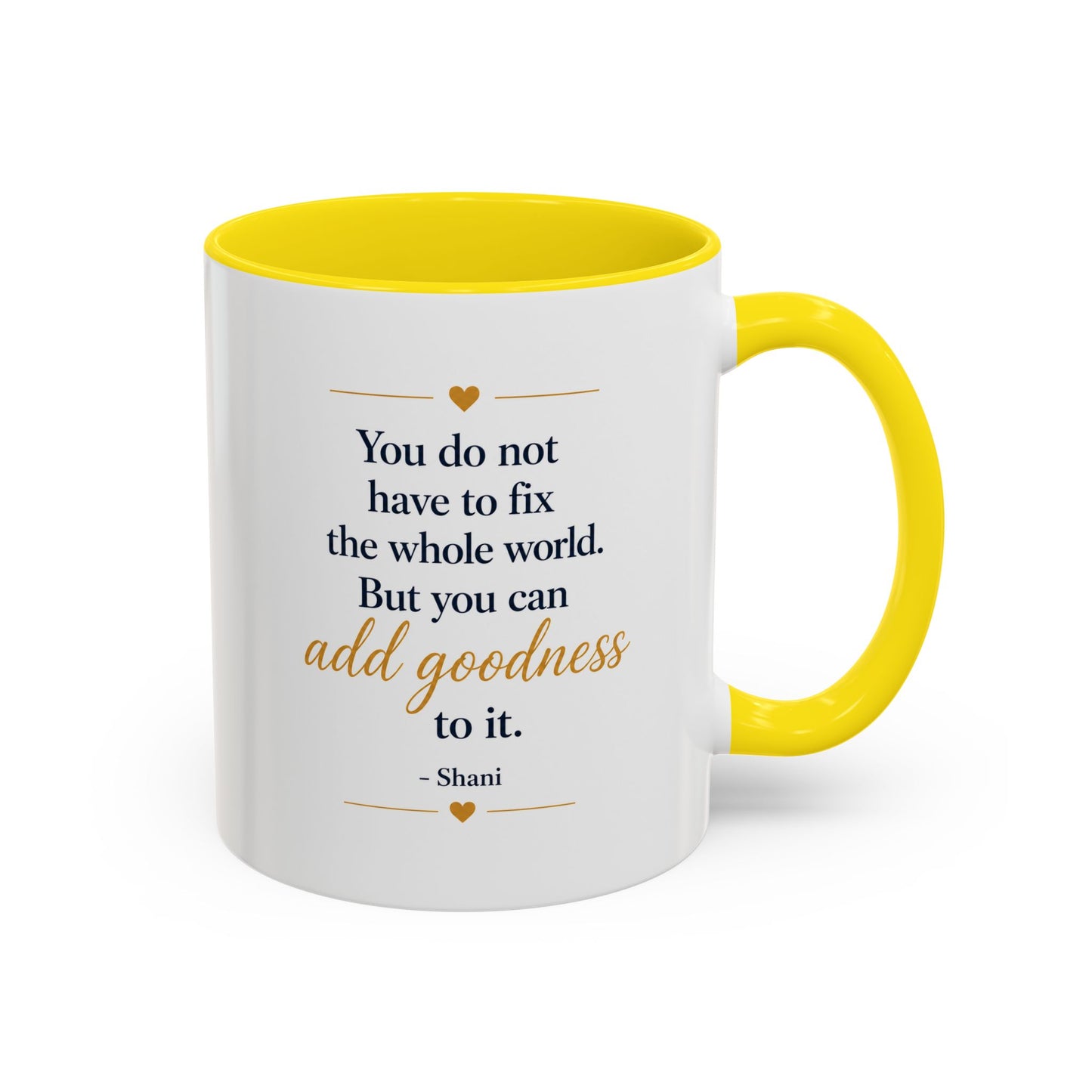 Positivity Accent Coffee Mug
