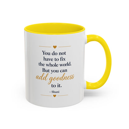 Positivity Accent Coffee Mug