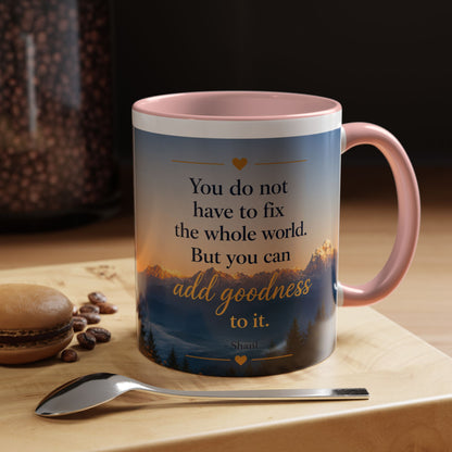 Mountain Sunrise Accent Coffee Mug (11, 15oz)