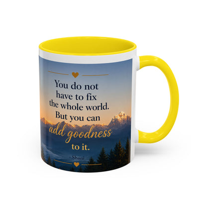 Mountain Sunrise Accent Coffee Mug (11, 15oz)