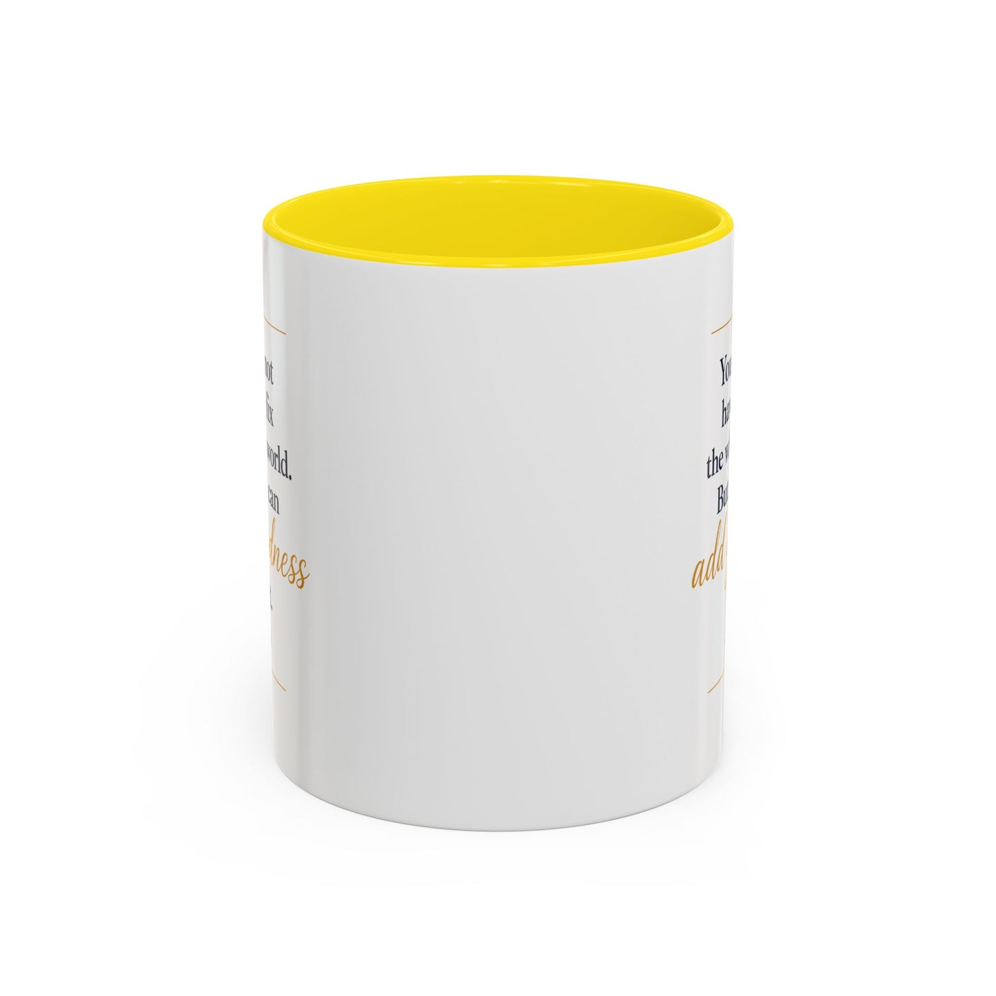 Positivity Accent Coffee Mug