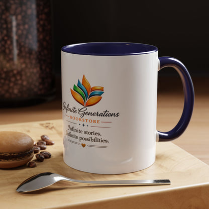 Infinite Generations Bookstore Coffee Mug