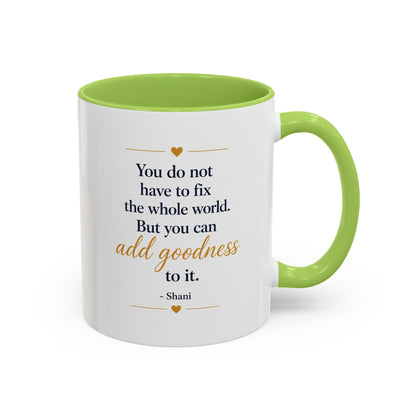 Positivity Accent Coffee Mug