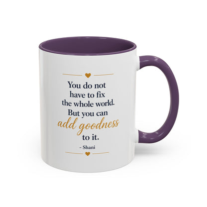 Positivity Accent Coffee Mug