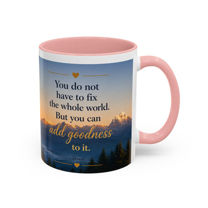 Mountain Sunrise Accent Coffee Mug (11, 15oz)
