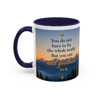 Mountain Sunrise Accent Coffee Mug (11, 15oz)