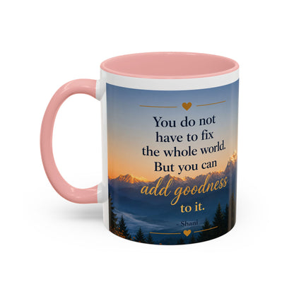 Mountain Sunrise Accent Coffee Mug (11, 15oz)