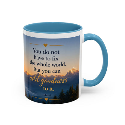 Mountain Sunrise Accent Coffee Mug (11, 15oz)