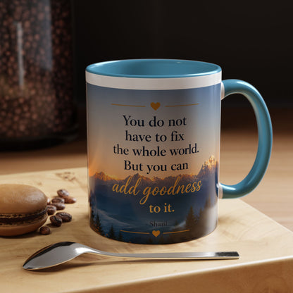 Mountain Sunrise Accent Coffee Mug (11, 15oz)