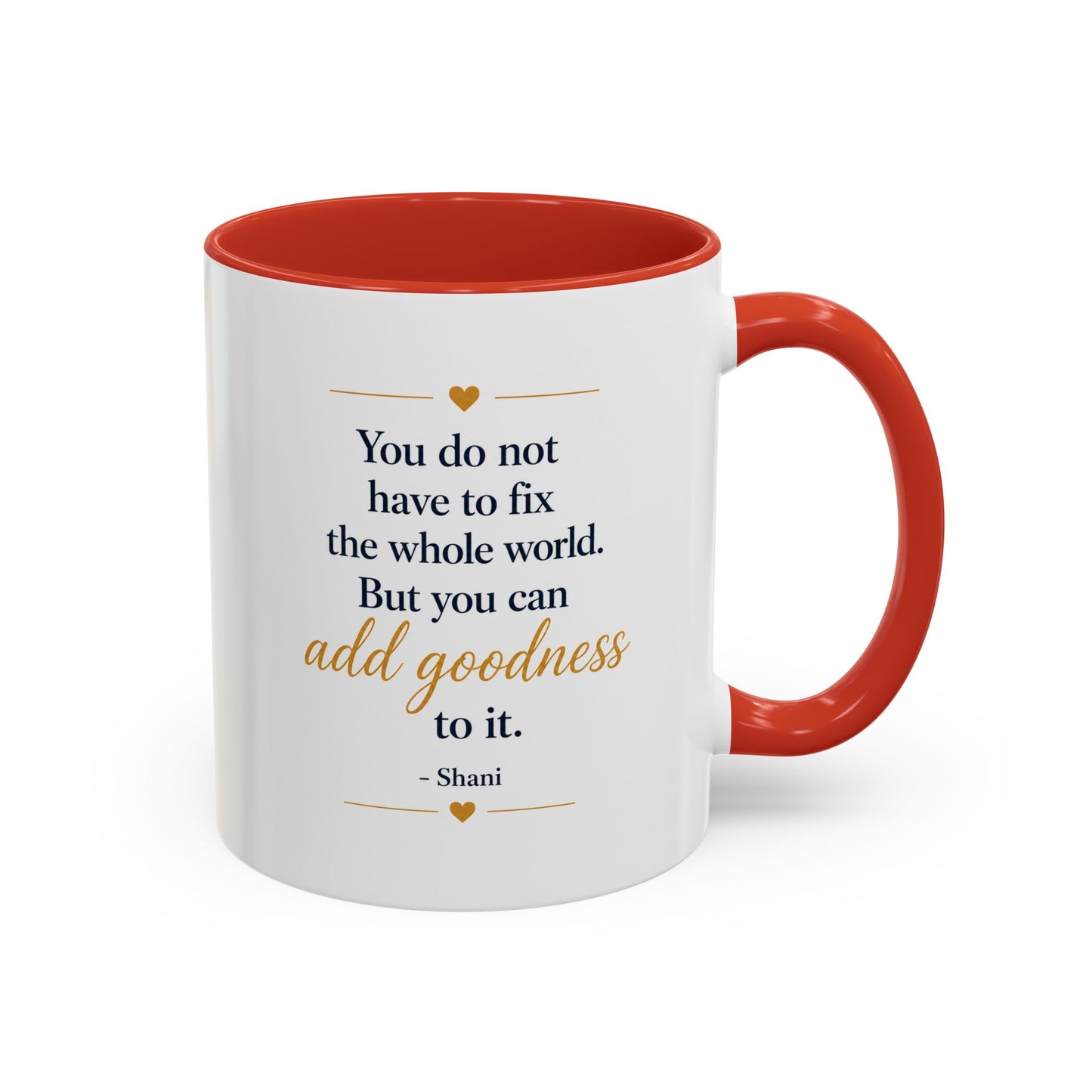 Positivity Accent Coffee Mug
